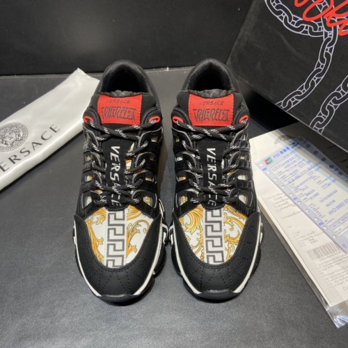 Replica Versace Casual Shoes For Men #877819 $102.00 USD for Wholesale