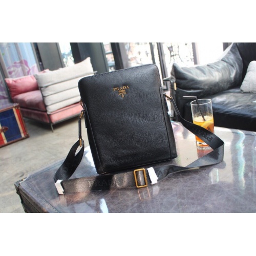Replica Prada AAA Man Messenger Bags #877902 $100.00 USD for Wholesale