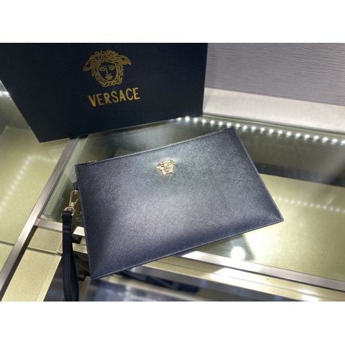 Replica Versace AAA Man Wallets #877919 $72.00 USD for Wholesale