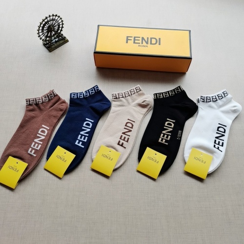 Fendi Socks #877966 $27.00 USD, Wholesale Replica Fendi Socks