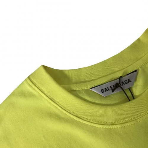 Replica Balenciaga T-Shirts Short Sleeved For Men #877999 $38.00 USD for Wholesale