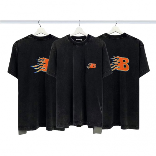 Balenciaga T-Shirts Short Sleeved For Men #878004 $40.00 USD, Wholesale Replica Balenciaga T-Shirts