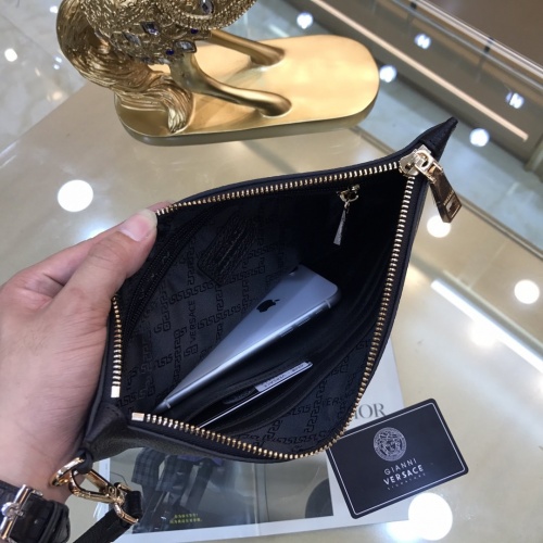 Replica Versace AAA Man Wallets #878009 $76.00 USD for Wholesale