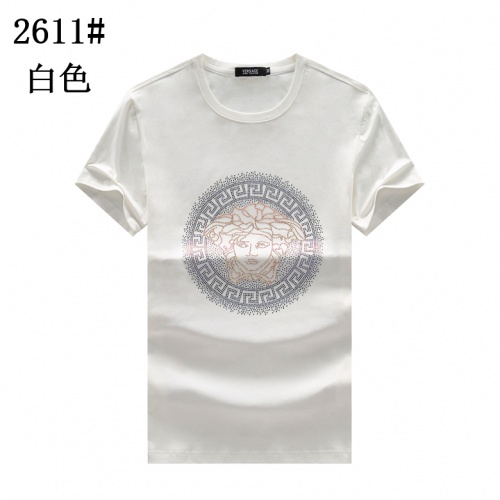 Versace T-Shirts Short Sleeved For Men #878025 $25.00 USD, Wholesale Replica Versace T-Shirts