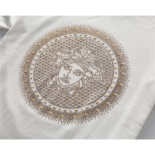 Replica Versace T-Shirts Short Sleeved For Men #878032 $25.00 USD for Wholesale