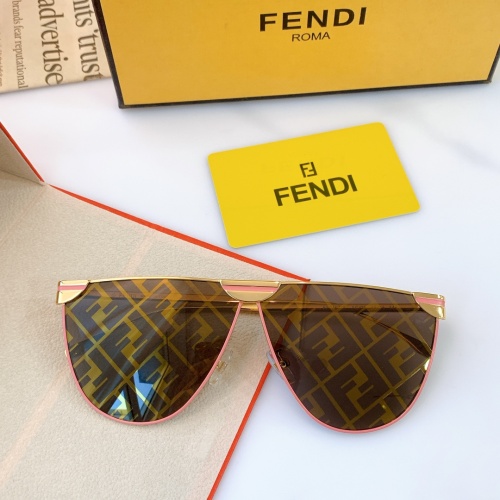 Fendi AAA Quality Sunglasses #878204 $45.00 USD, Wholesale Replica Fendi AAA Quality Sunglasses
