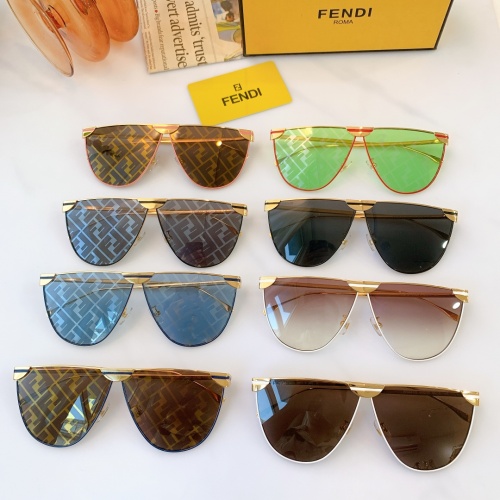 Replica Fendi AAA Quality Sunglasses #878204 $45.00 USD for Wholesale