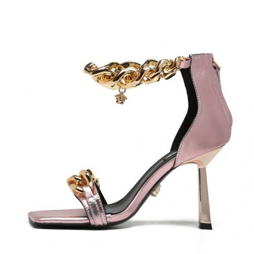 Replica Versace Sandal For Women #878226 $82.00 USD for Wholesale