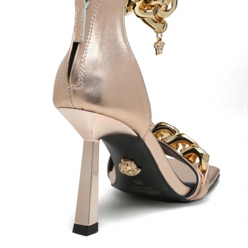 Replica Versace Sandal For Women #878228 $82.00 USD for Wholesale