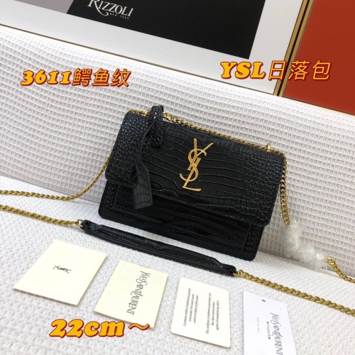Yves Saint Laurent YSL AAA Messenger Bags For Women #878246 $100.00 USD, Wholesale Replica Yves Saint Laurent YSL AAA Messenger Bags