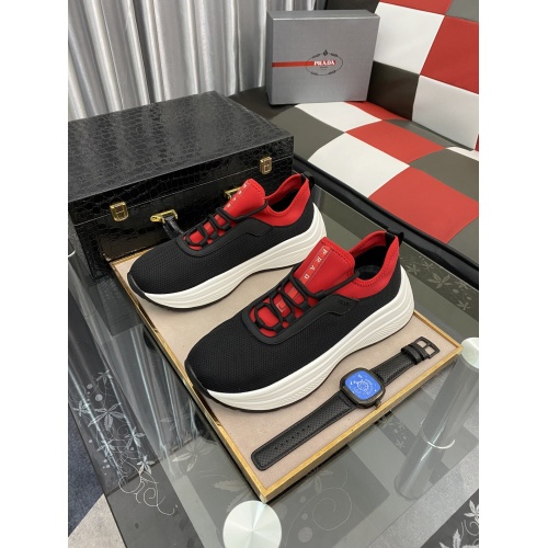 Replica Prada Casual Shoes For Men #878281 $88.00 USD for Wholesale