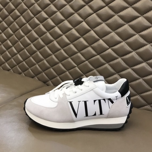 Replica Valentino Casual Shoes For Men #878296 $82.00 USD for Wholesale