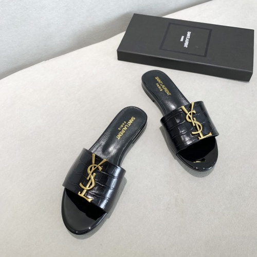 Replica Yves Saint Laurent YSL Slippers For Women #878411 $80.00 USD for Wholesale