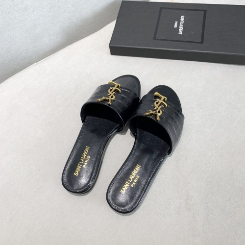 Replica Yves Saint Laurent YSL Slippers For Women #878411 $80.00 USD for Wholesale