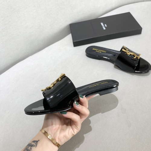 Replica Yves Saint Laurent YSL Slippers For Women #878412 $80.00 USD for Wholesale