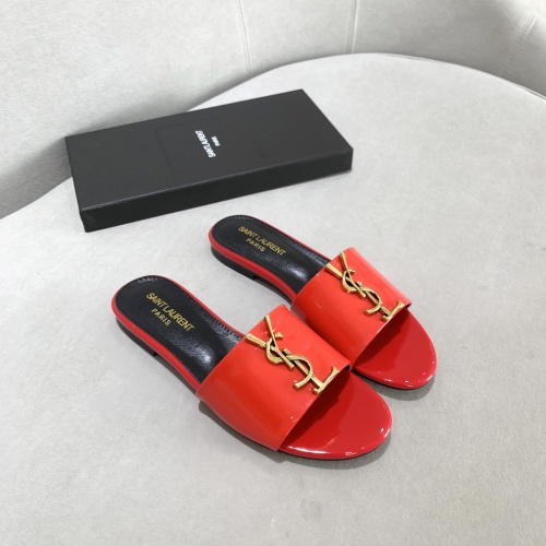 Replica Yves Saint Laurent YSL Slippers For Women #878415 $80.00 USD for Wholesale