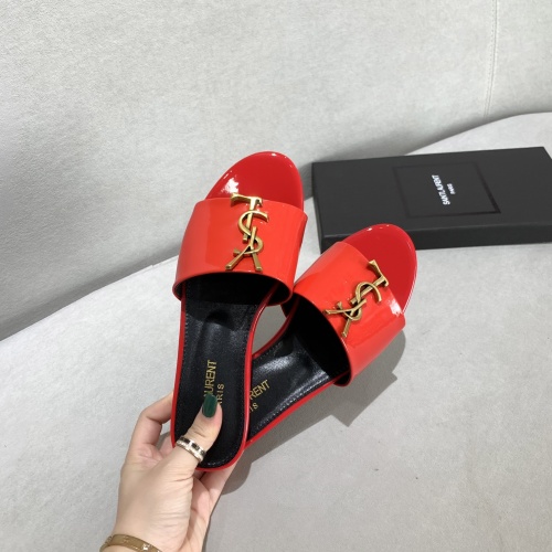 Replica Yves Saint Laurent YSL Slippers For Women #878415 $80.00 USD for Wholesale