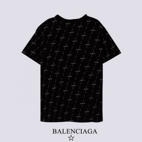 Replica Balenciaga T-Shirts Short Sleeved For Men #878419 $27.00 USD for Wholesale