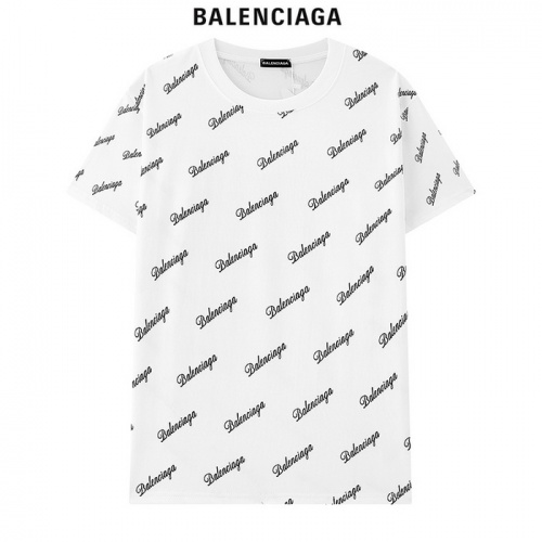 Balenciaga T-Shirts Short Sleeved For Men #878421 $29.00 USD, Wholesale Replica Balenciaga T-Shirts
