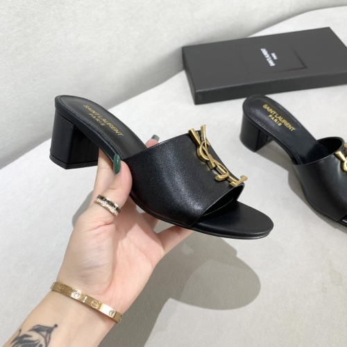 Replica Yves Saint Laurent YSL Slippers For Women #878424 $82.00 USD for Wholesale