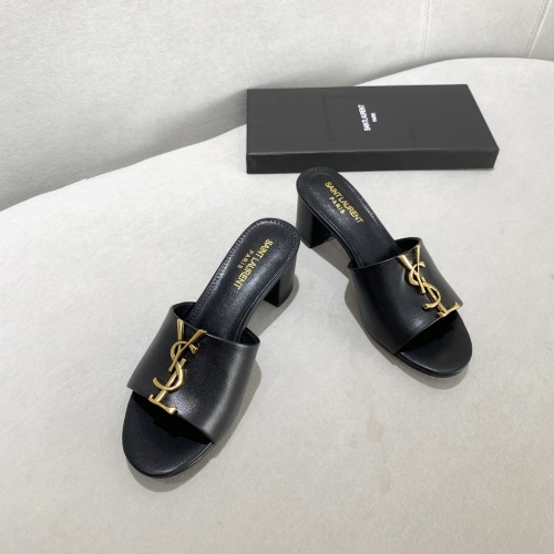 Replica Yves Saint Laurent YSL Slippers For Women #878424 $82.00 USD for Wholesale
