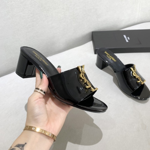 Replica Yves Saint Laurent YSL Slippers For Women #878425 $82.00 USD for Wholesale