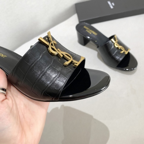 Replica Yves Saint Laurent YSL Slippers For Women #878426 $82.00 USD for Wholesale