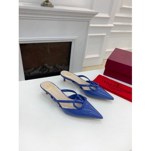 Replica Valentino Slippers For Women #878434 $76.00 USD for Wholesale