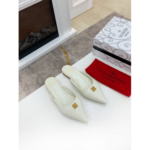 Replica Valentino Slippers For Women #878443 $76.00 USD for Wholesale