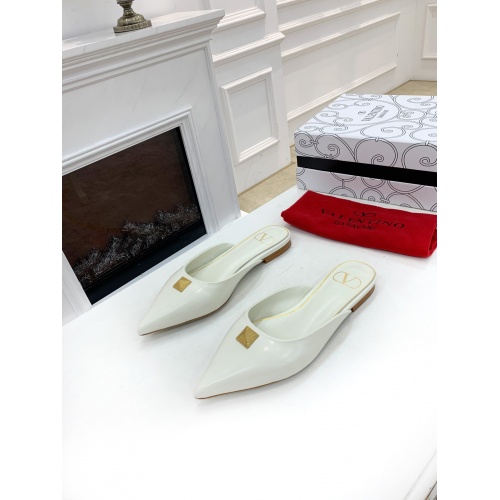Replica Valentino Slippers For Women #878443 $76.00 USD for Wholesale