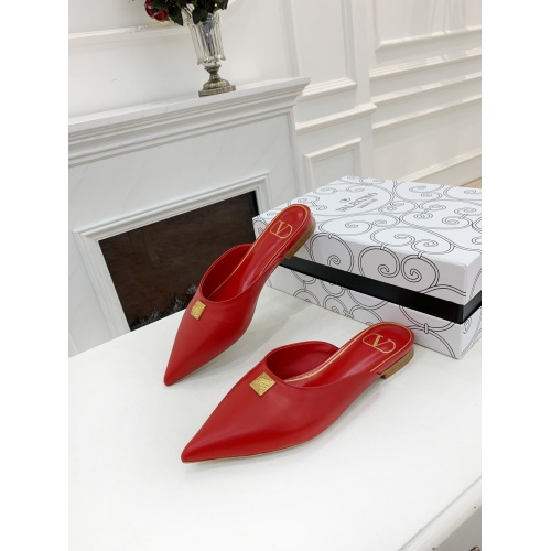 Valentino Slippers For Women #878446 $76.00 USD, Wholesale Replica Valentino Slippers