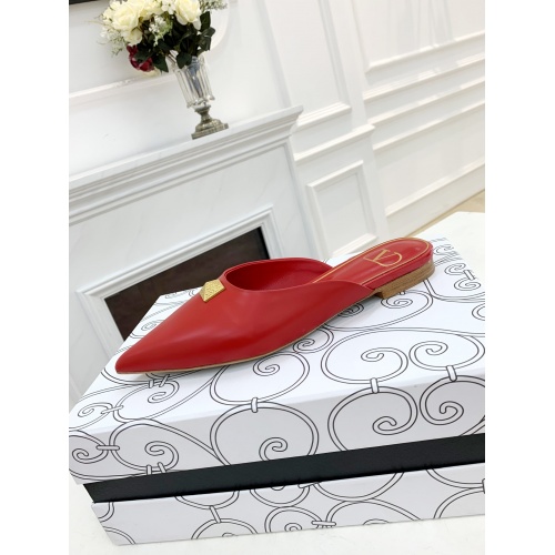 Replica Valentino Slippers For Women #878446 $76.00 USD for Wholesale