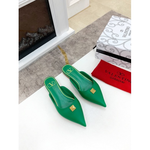 Replica Valentino Slippers For Women #878447 $76.00 USD for Wholesale