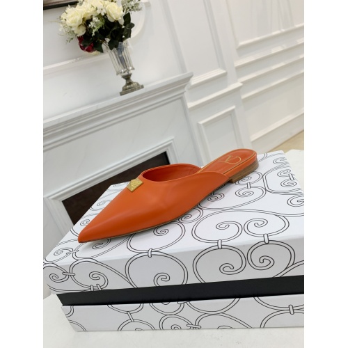 Replica Valentino Slippers For Women #878448 $76.00 USD for Wholesale