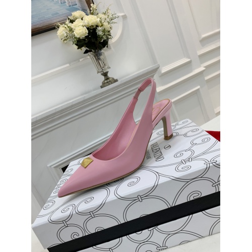 Replica Valentino High-Heeled Shoes For Women #878461 $82.00 USD for Wholesale