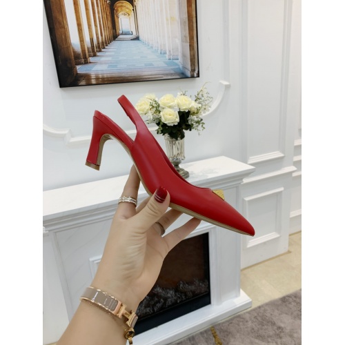 Replica Valentino High-Heeled Shoes For Women #878464 $82.00 USD for Wholesale