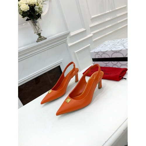 Valentino High-Heeled Shoes For Women #878465 $82.00 USD, Wholesale Replica Valentino High-Heeled Shoes