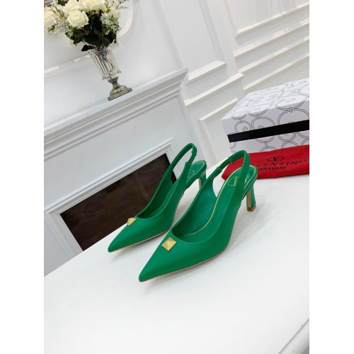 Valentino High-Heeled Shoes For Women #878467 $82.00 USD, Wholesale Replica Valentino High-Heeled Shoes