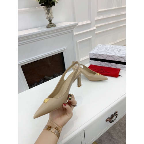 Replica Valentino High-Heeled Shoes For Women #878468 $82.00 USD for Wholesale