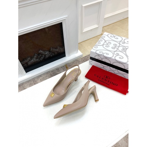 Replica Valentino High-Heeled Shoes For Women #878469 $82.00 USD for Wholesale