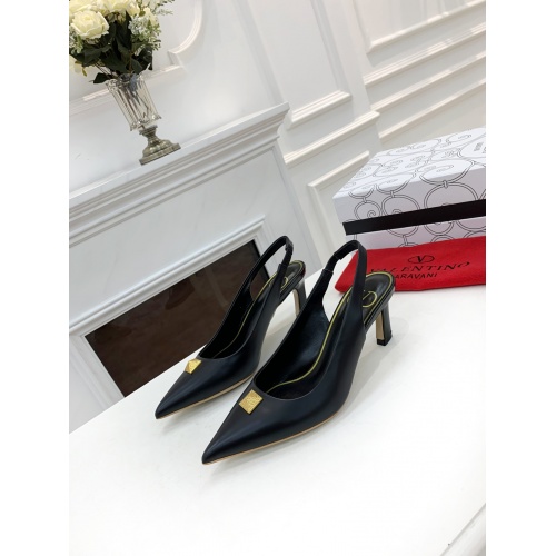 Valentino High-Heeled Shoes For Women #878473 $82.00 USD, Wholesale Replica Valentino High-Heeled Shoes