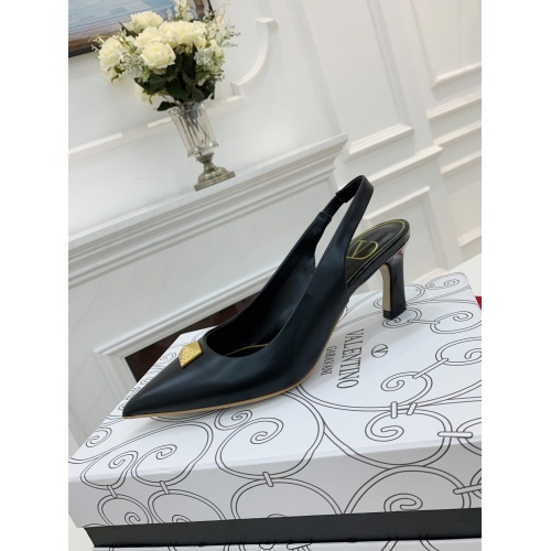 Replica Valentino High-Heeled Shoes For Women #878473 $82.00 USD for Wholesale
