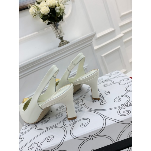 Replica Valentino High-Heeled Shoes For Women #878474 $82.00 USD for Wholesale