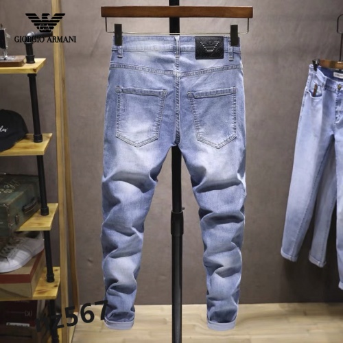 Replica Armani Jeans For Men #878729 $49.00 USD for Wholesale