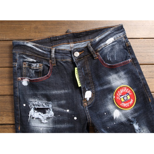 Replica Dsquared Jeans For Men #878757 $49.00 USD for Wholesale