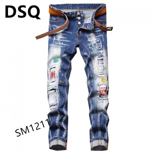 Dsquared Jeans For Men #878758 $49.00 USD, Wholesale Replica Dsquared Jeans