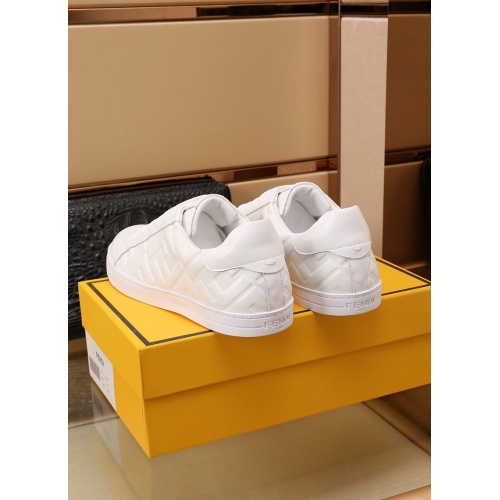 Replica Fendi Casual Shoes For Men #878885 $80.00 USD for Wholesale