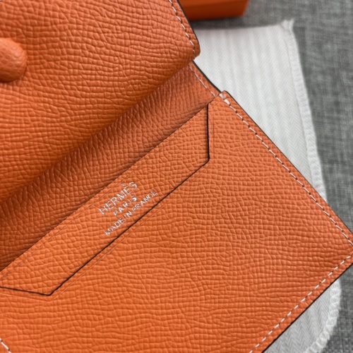 Replica Hermes AAA Quality Wallets For Women #878980 $42.00 USD for Wholesale