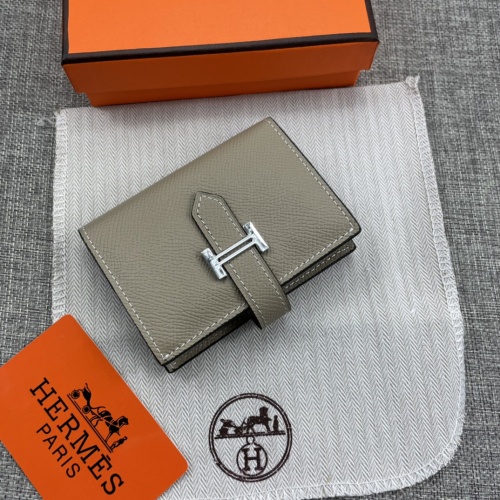 Hermes AAA Quality Wallets For Women #878982 $42.00 USD, Wholesale Replica Hermes AAA Quality Wallets