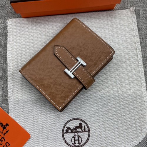 Hermes AAA Quality Wallets For Women #878983 $42.00 USD, Wholesale Replica Hermes AAA Quality Wallets